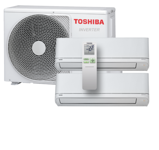 Toshiba Multisplit från 7,2 kW till 11 kW